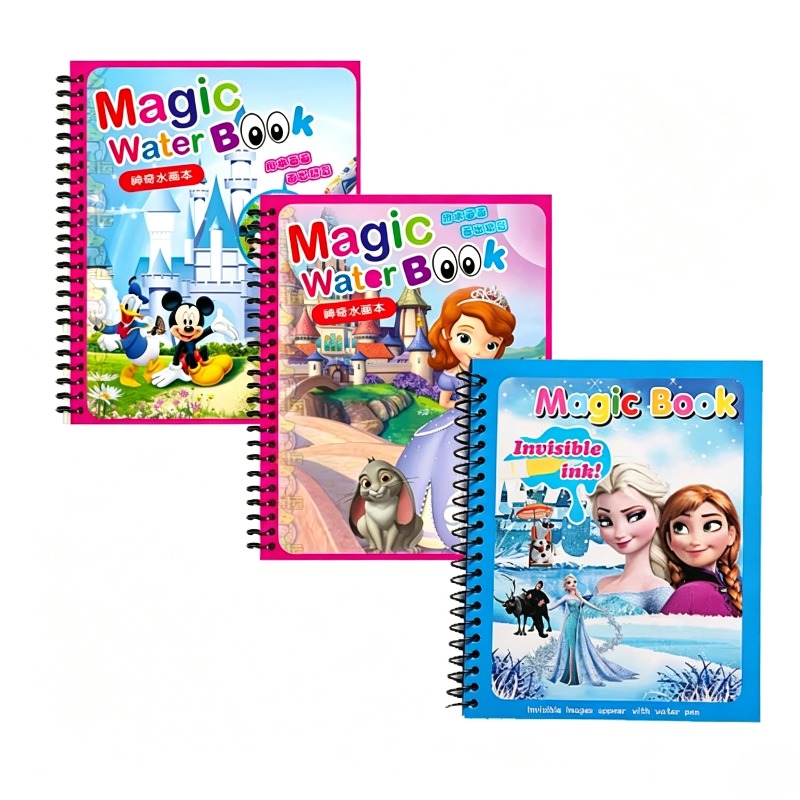 Çizgi Film Su Boyama Çizim Oyu - Reusable Water Magic Coloring Book incelemesi ve fiyatı