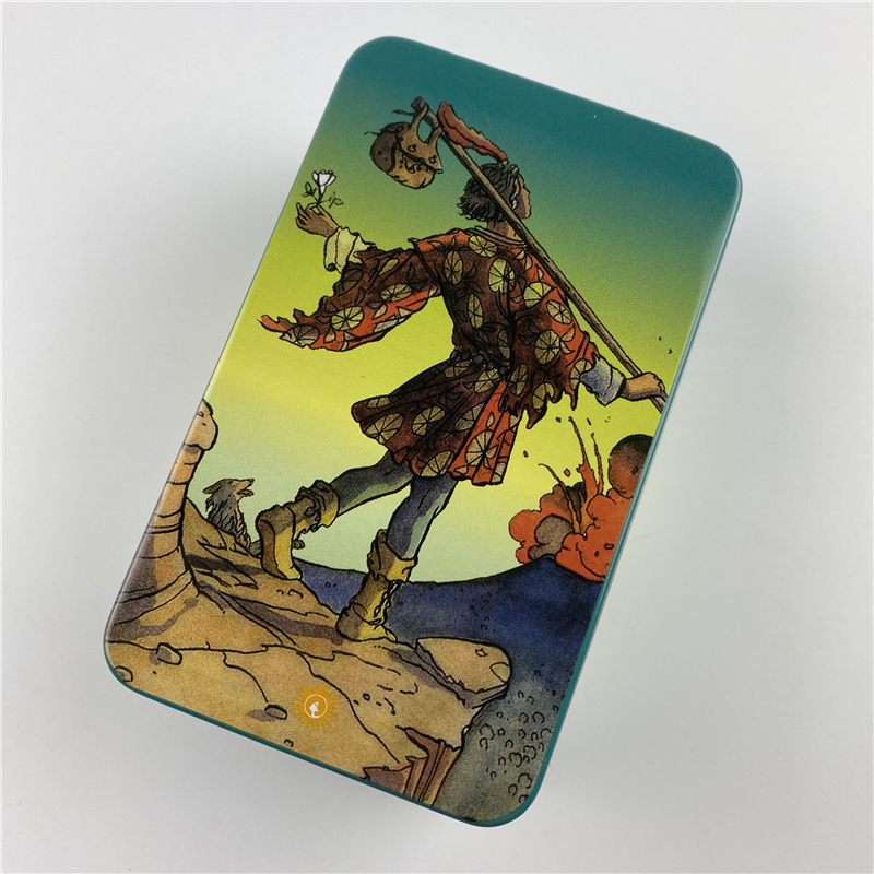 Metal Kutu Yaldızlı Baskı Geri - Tarot Deck With Guidebook incelemesi ve fiyatı