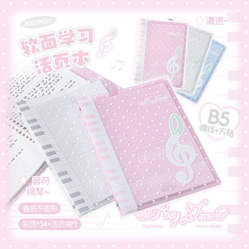Rosyposy Melody Gevşek Yaprak  - Blank Sheet Music Notebook incelemesi ve fiyatı