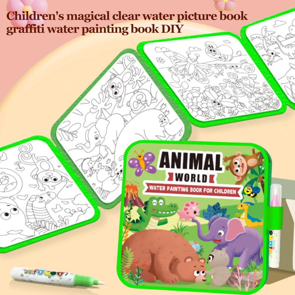 Sihirli Su Çizim Kitabı DIY Do - Reusable Water Magic Coloring Book incelemesi ve fiyatı