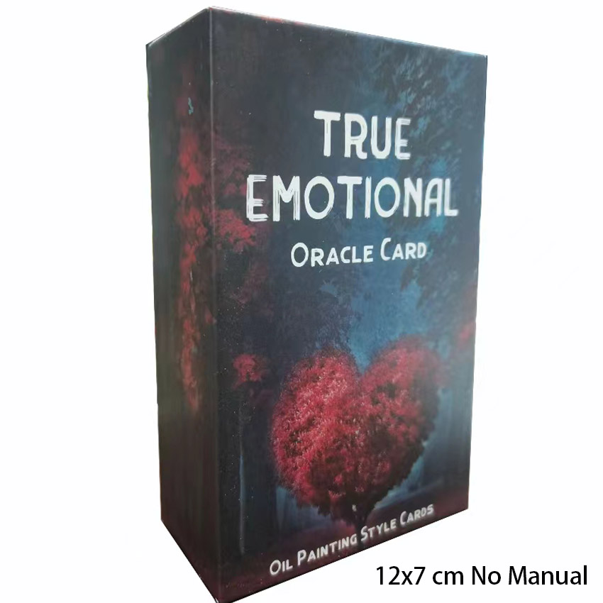 12x7 cm Gerçek Duygusal Oracle - Tarot Deck With Guidebook incelemesi ve fiyatı