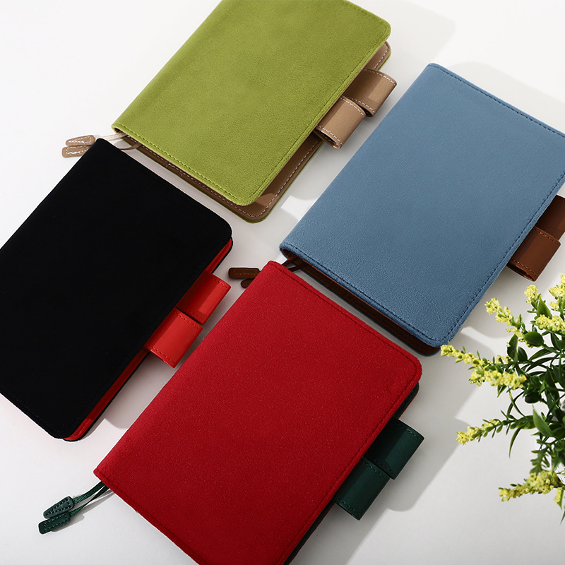 A6 Hobo Fransız Kadife Kumaş Y - Vintage Leather Journal Notebook incelemesi ve fiyatı