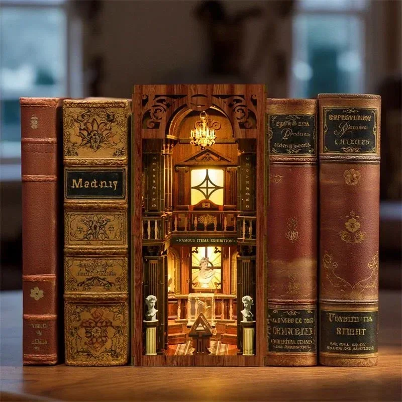 Philosophical Library Casa Yen - Diy Wooden Book Nook Kit Shelf Insert incelemesi ve fiyatı