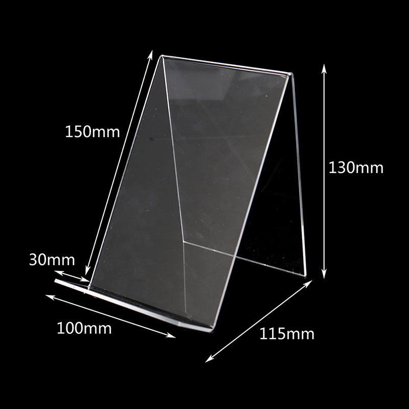 (BBQ4)1 adet Akrilik Kitap Sta - Clear Acrylic Book Stand Holder incelemesi ve fiyatı